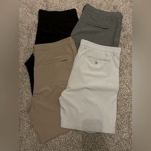 Set of 4 total Men’s size 38 Performance shorts